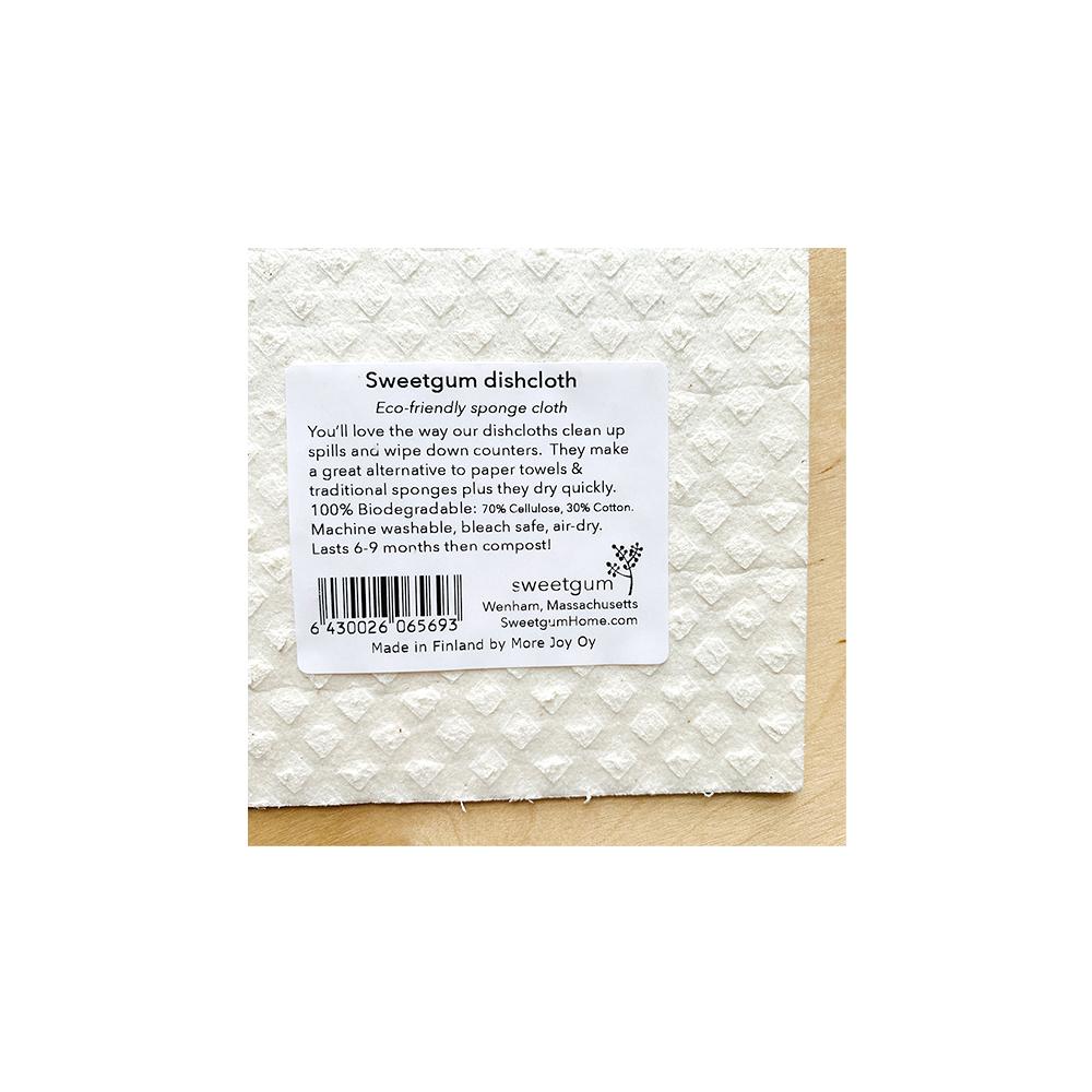 Yellow Teapot Swedish Dishcloth