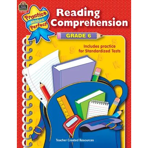 Reading Comprehension Grade 6 - Paperback