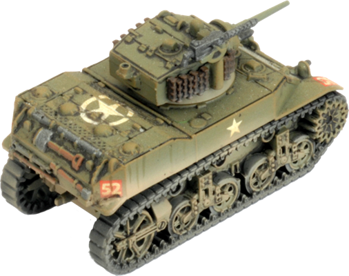 Flames of War: British Stuart Recce Patrol (Late War)