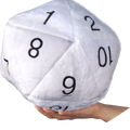 Ultra PRO: Plush - D20 Novelty Dice - Jumbo - White