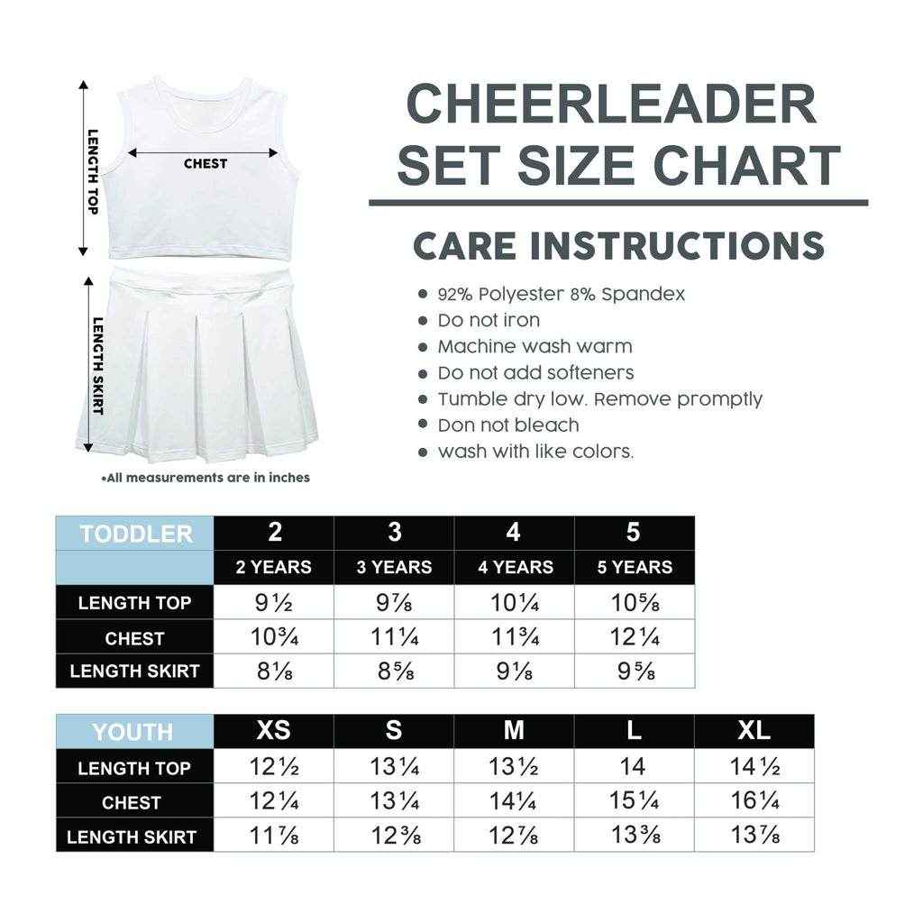 Vive La Fete - Southeastern Louisiana Lions Sleeveless Youth Cheerleader Set