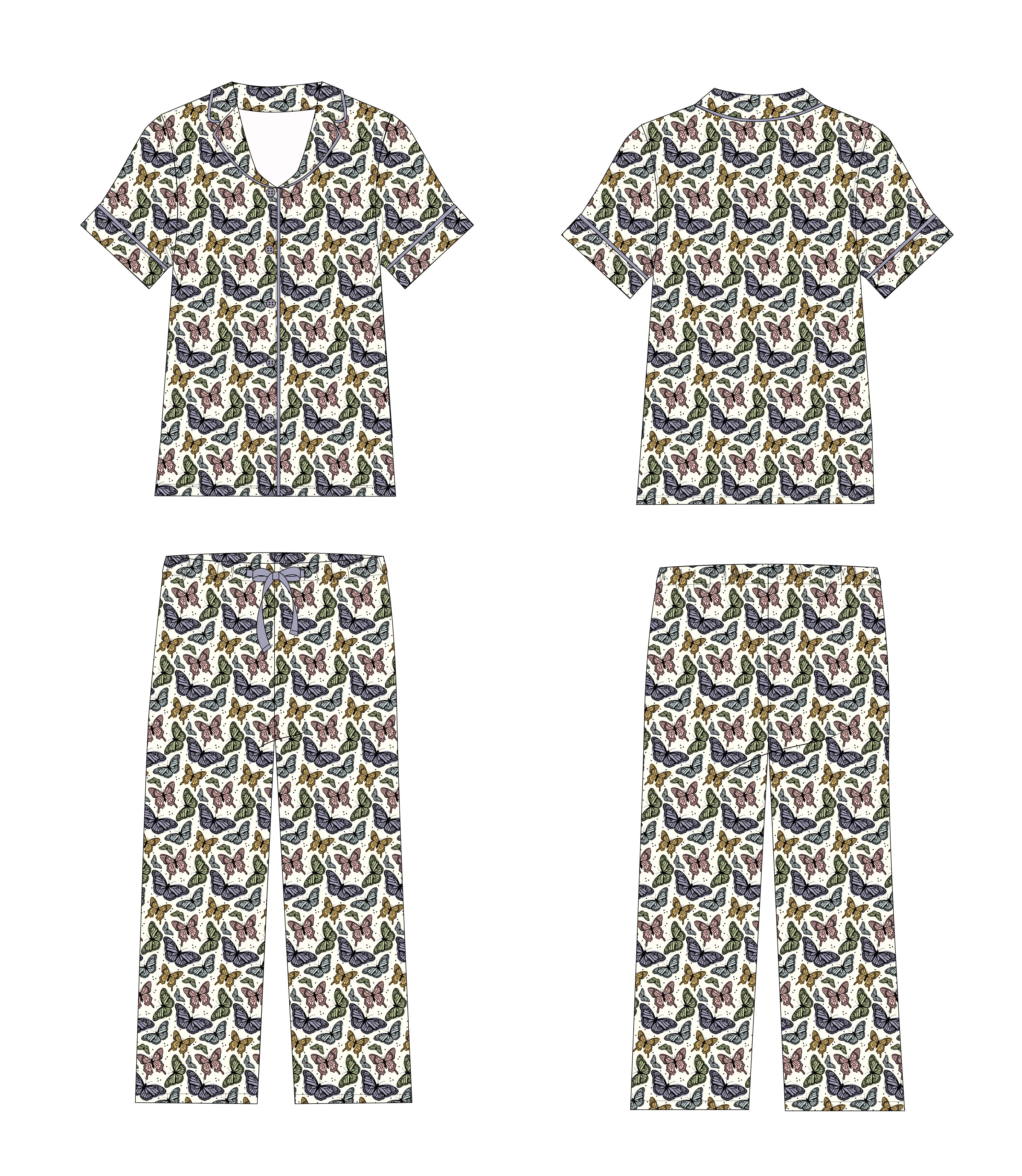 Butterfly Women's Pajama Pants