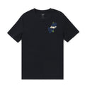 Hawaiian Tee For Men Outcast Crane Tee Crew Neck 100% Cotton By Sun