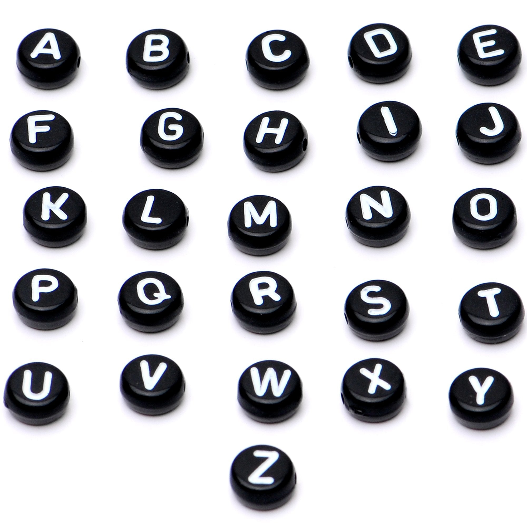 Handmade Custom Black Personalized Name Dangle Industrial Barbell 40mm