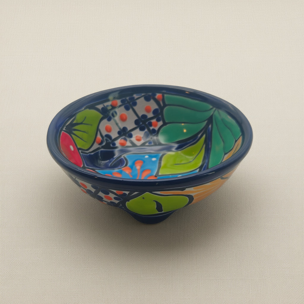 Talavera Ceramic Salsa Bowl | Handmade Mexican Dish