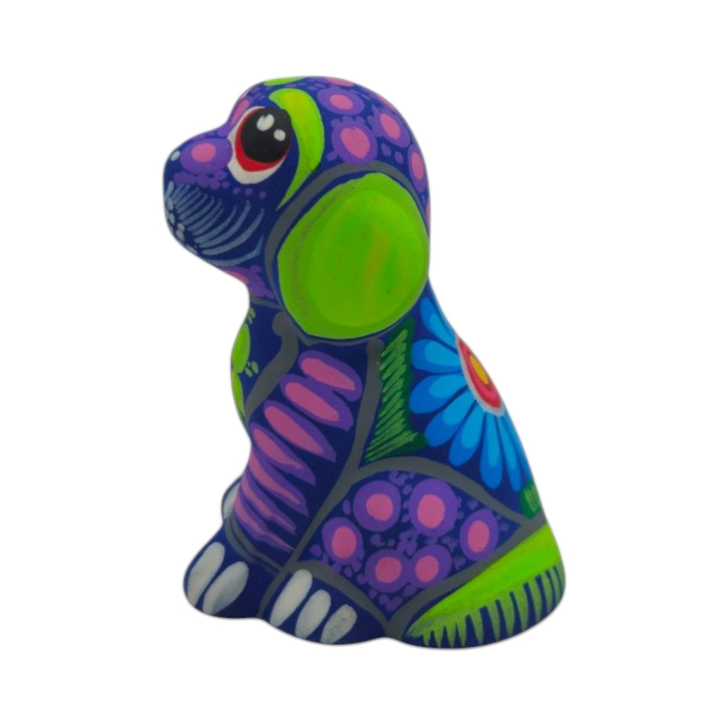 Alebrije Dog Figurine | Hand-Painted Folk Art