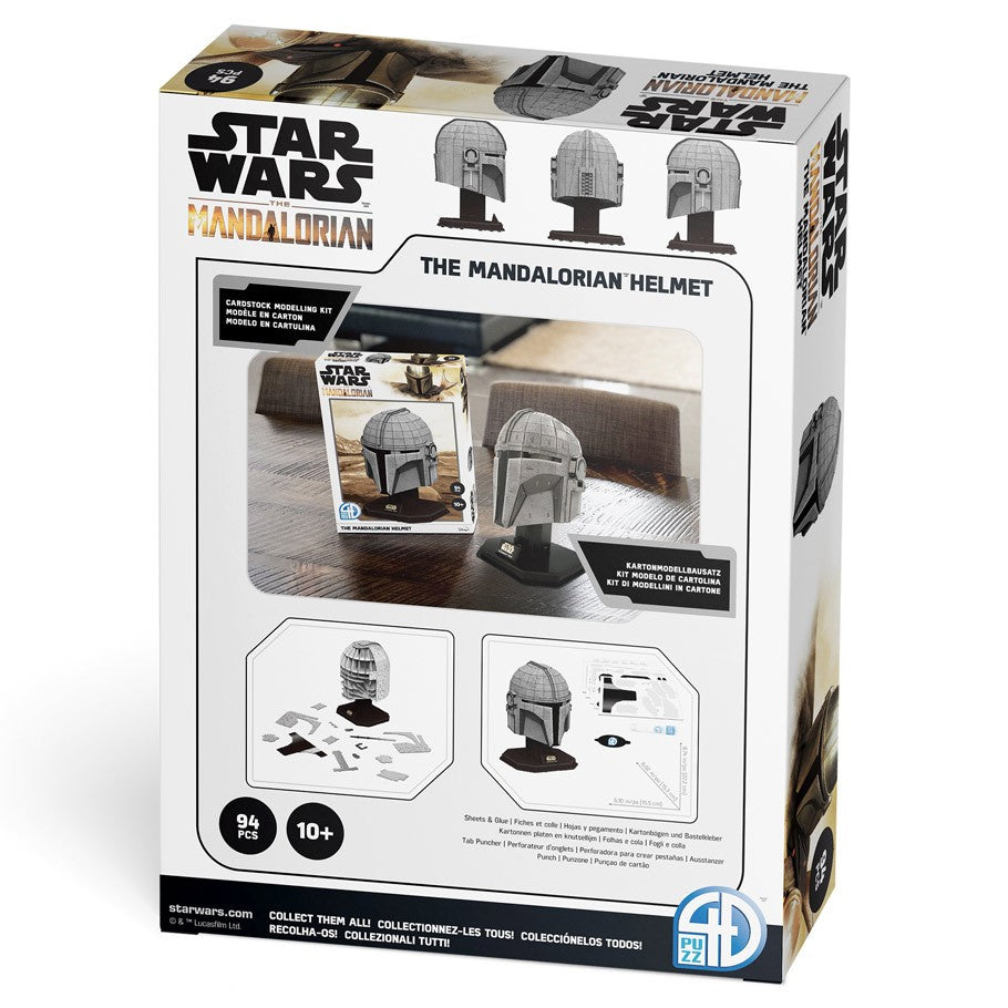 4D Model Kit: Star Wars - Mandalorian Helmet