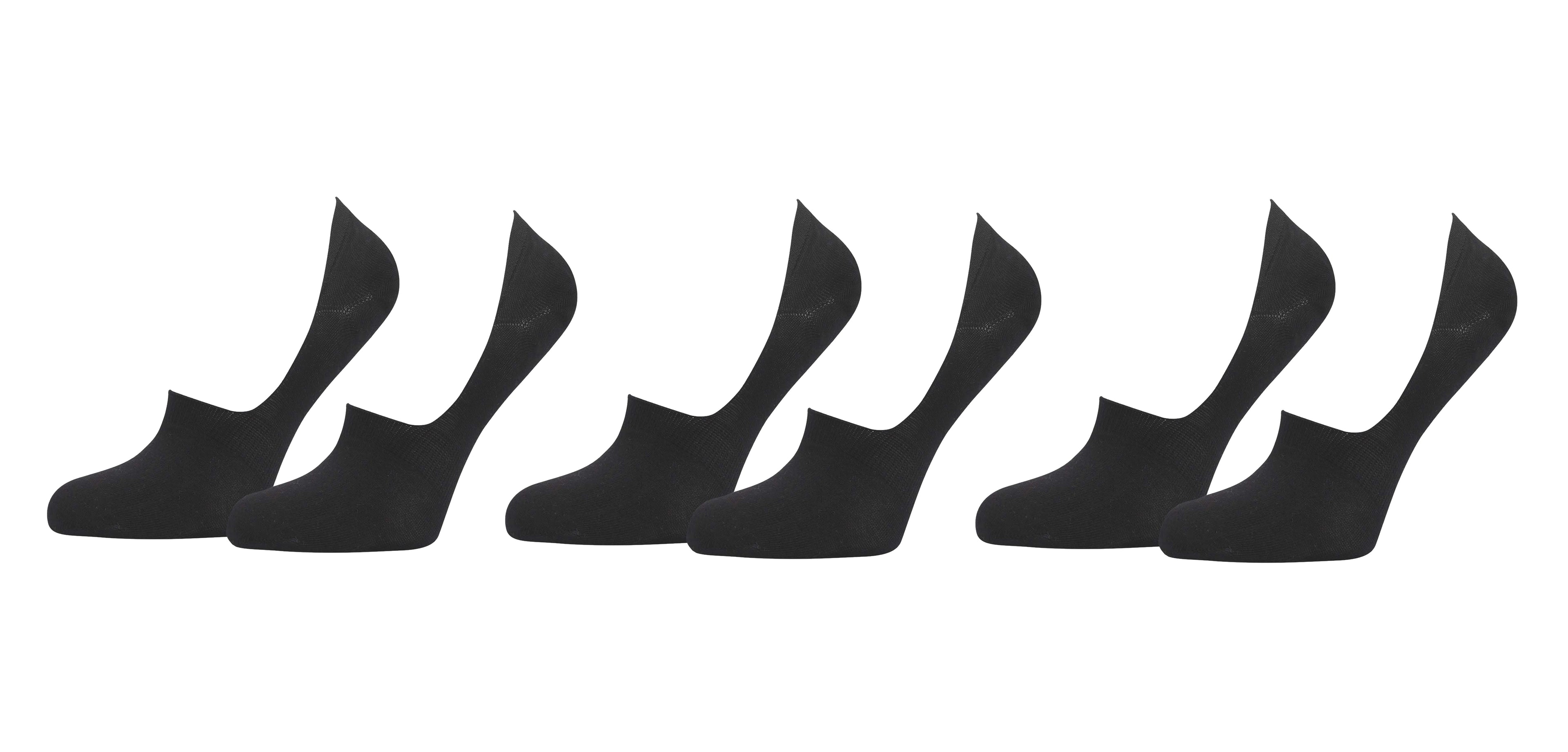 tittimitti® Men’s 98% Organic Cotton No-Show Socks 3-Pack – Breathable Non-Slip Invisible Socks