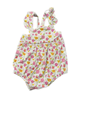 Spring Floral Bubble Romper