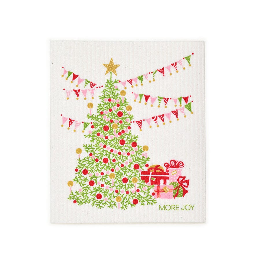 Bundle of 3 Swedish Dishcloths | Christmas Tree, Ornament & Snowflakes