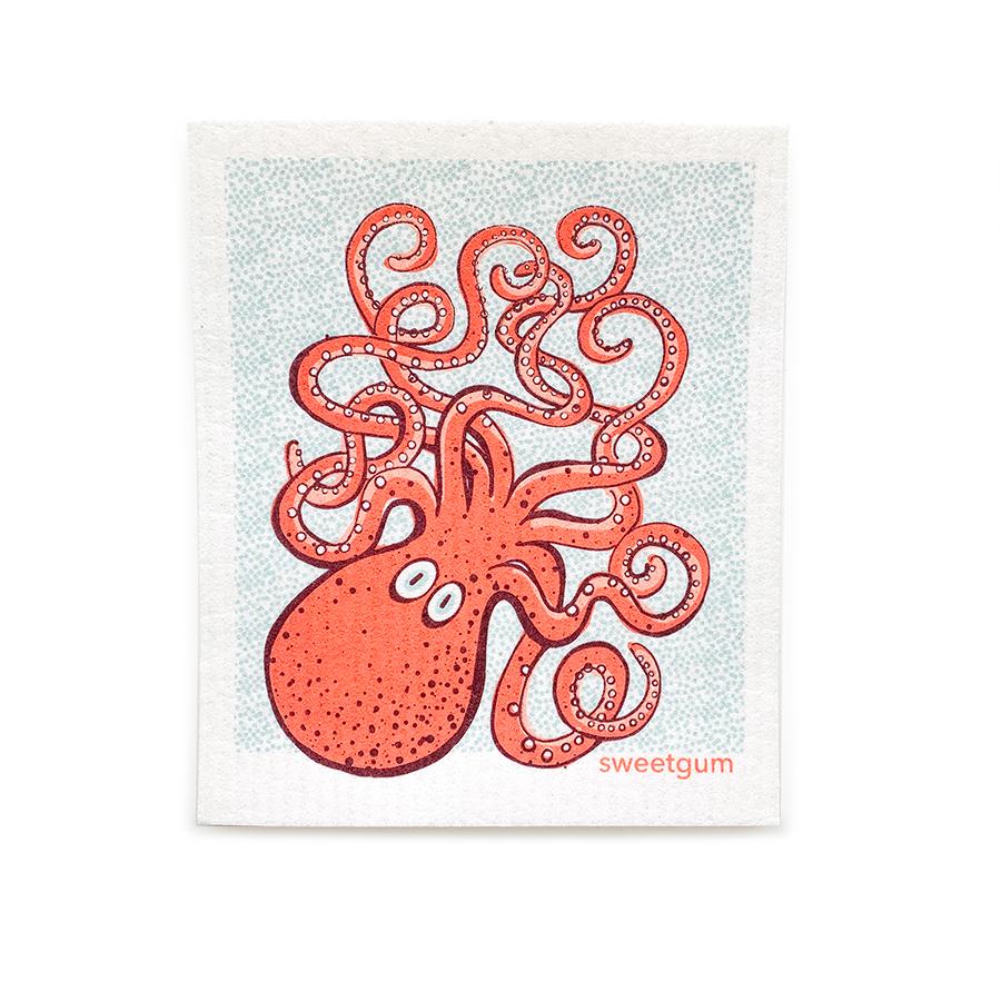 Bundle of 3 Swedish Dishcloths | Sea turtle/ Crab/ Octopus
