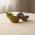 Colorful Talavera Caterpillar | Mexican Ceramic Figurine