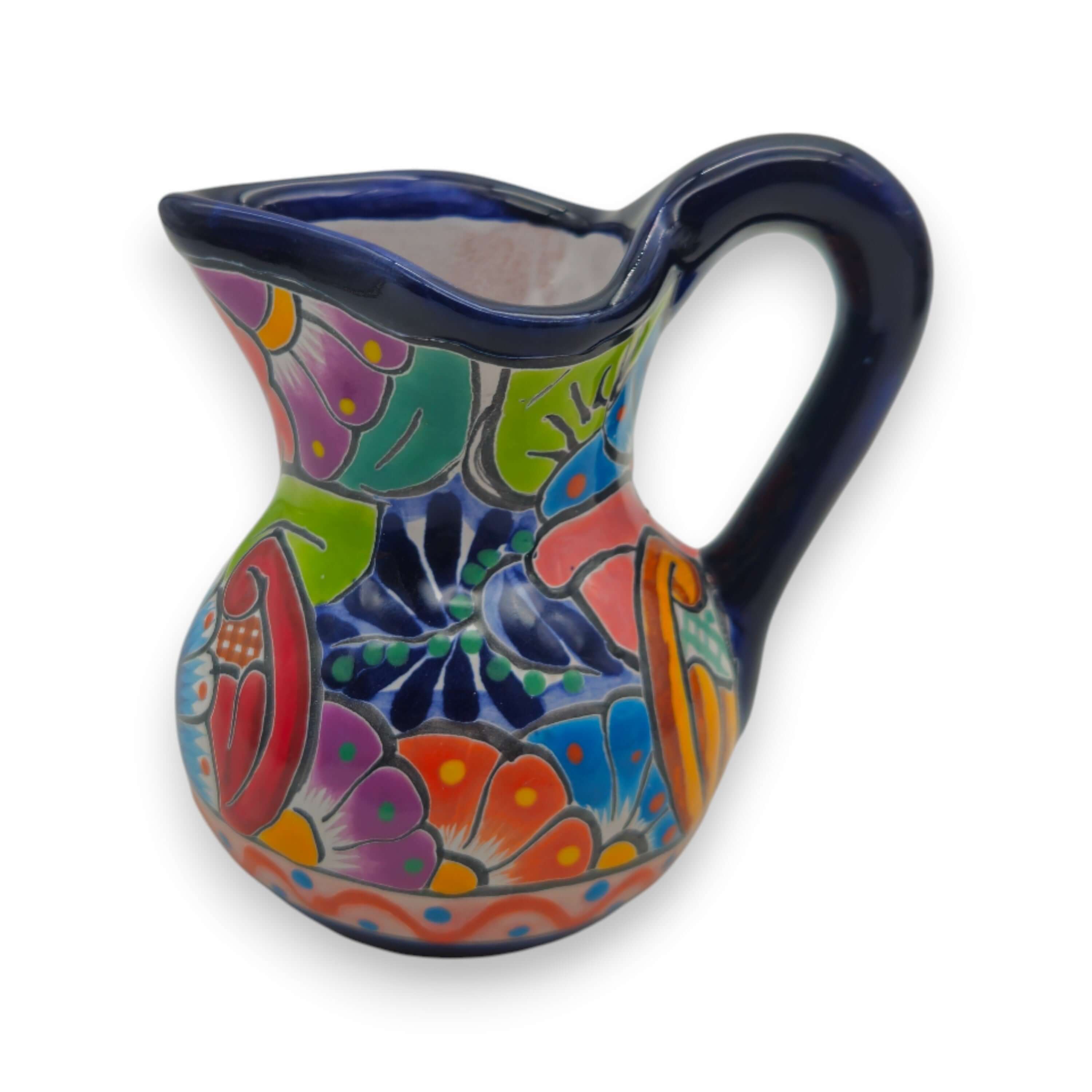 Colorful Talavera Coffee Serving Set | Handmade 3-Piece Set