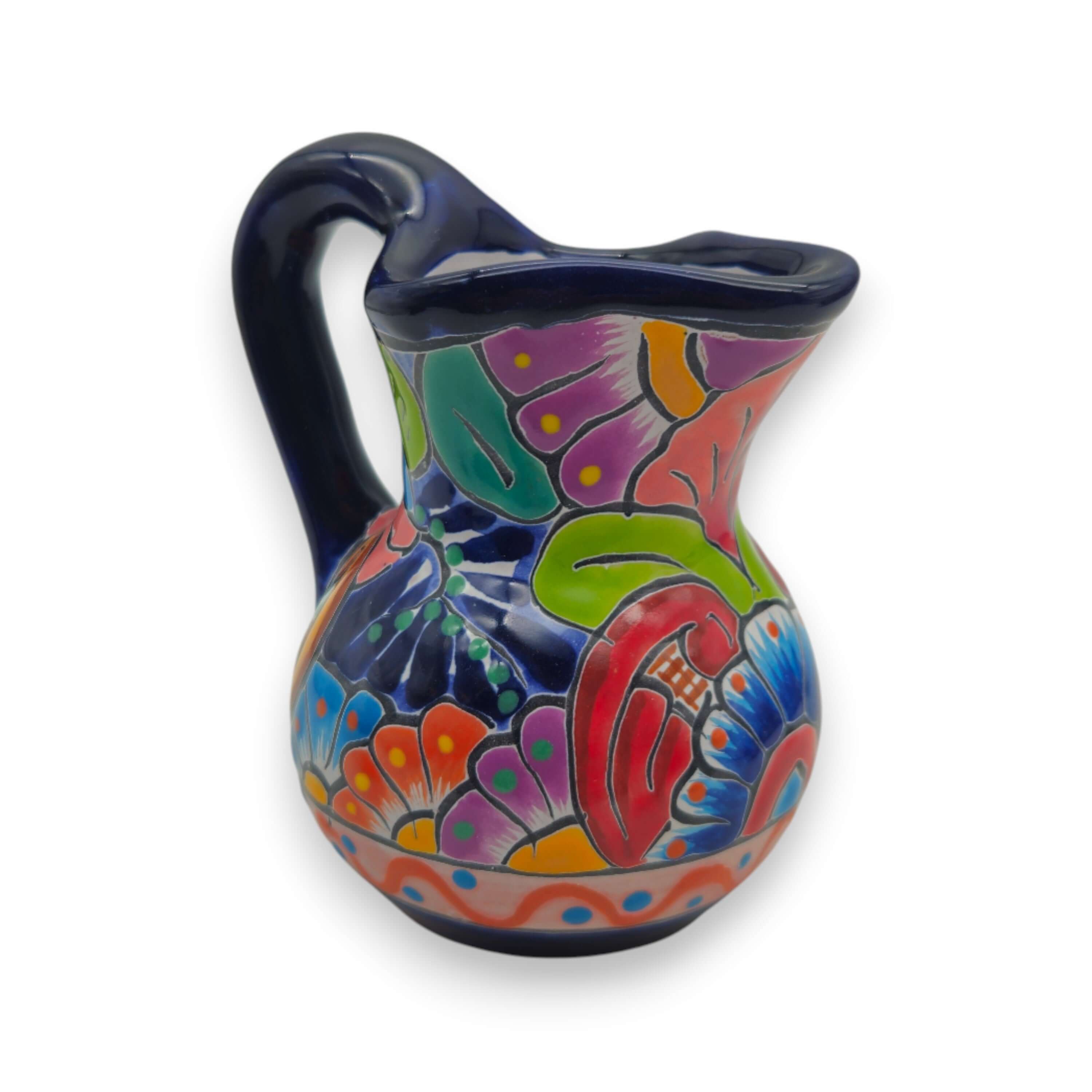 Colorful Talavera Coffee Serving Set | Handmade 3-Piece Set