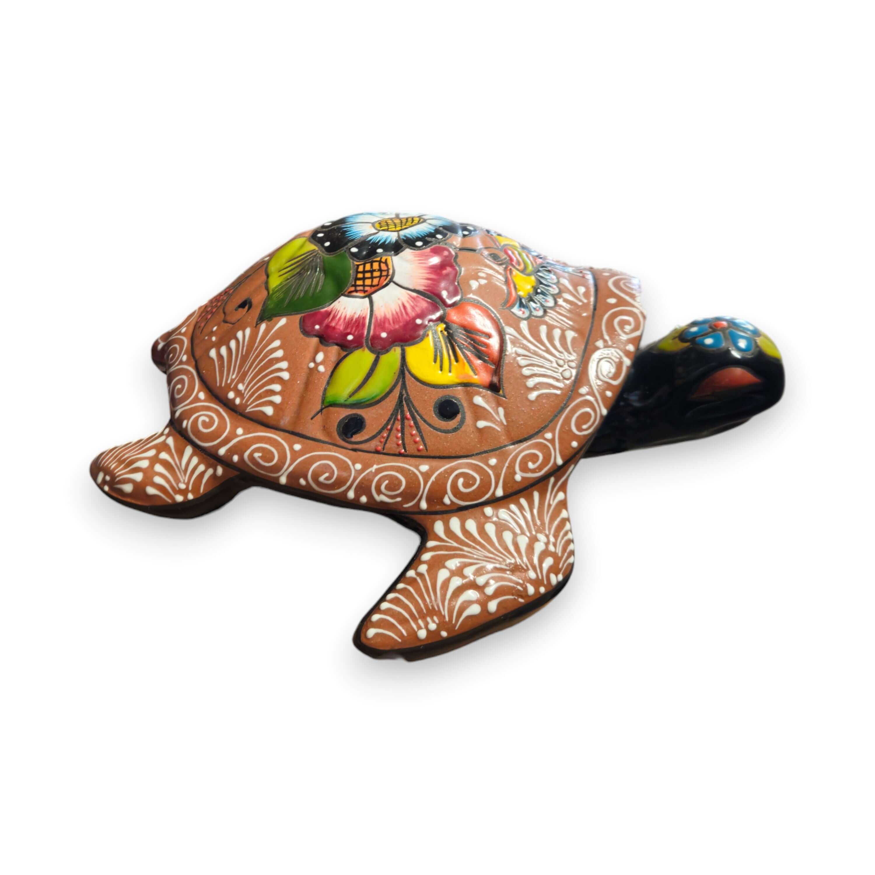 Colorful Talavera Sea Turtle | Handmade Mexican Art