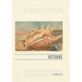 Vintage Lined Notebook Conch Shell Greetings from Carpinteria - Paperback