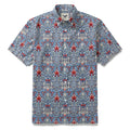 Hawaiian Shirts For Men Snakehead Designer Shirt 100% Cotton Morris Shirt By Amy