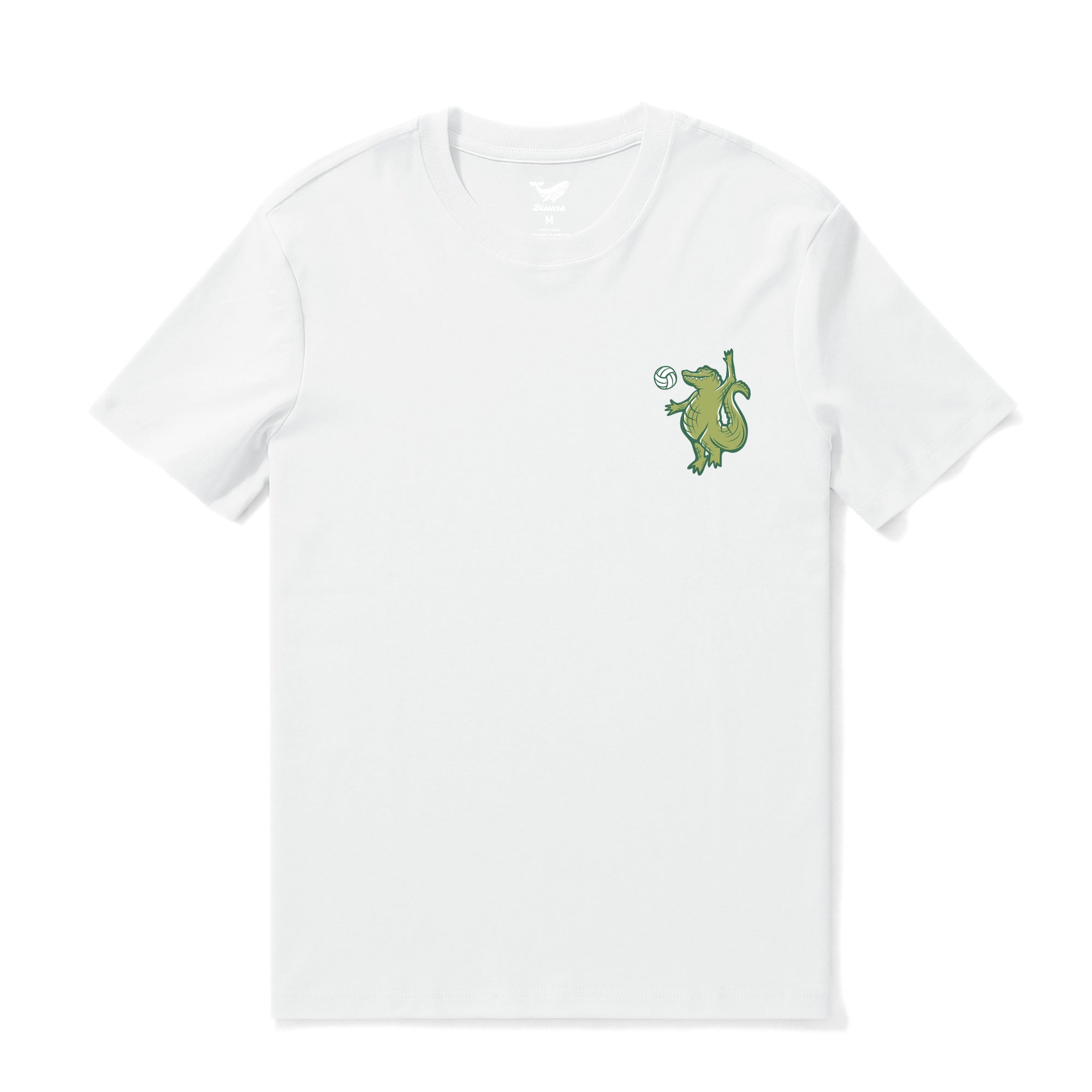 Hawaiian Tee For Men Backyard Beach Party By Loindaflow Tee Crew Neck 100% Cotton - WHITE By Laihha Organna