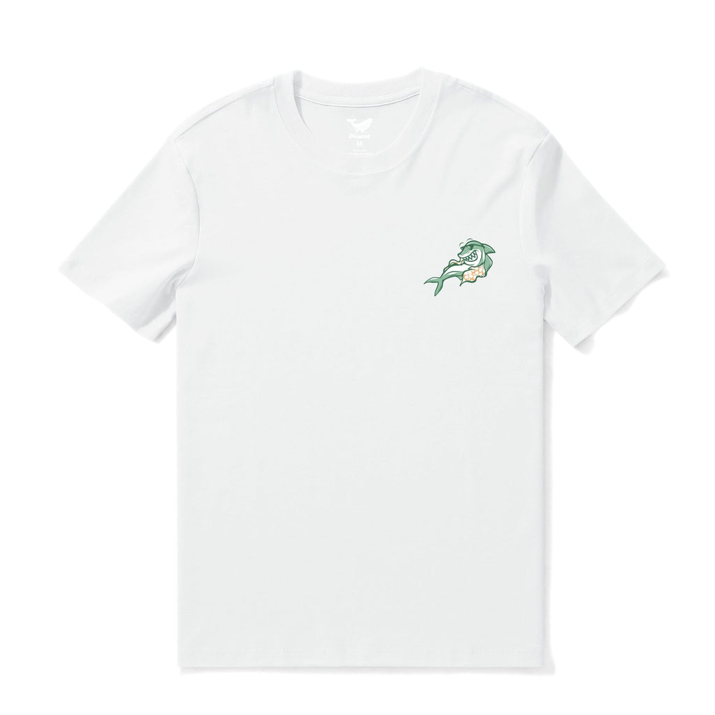 Hawaiian Tee For Men Do not Disturb By Loindaflow Tee Crew Neck 100% Cotton - WHITE By Laihha Organna