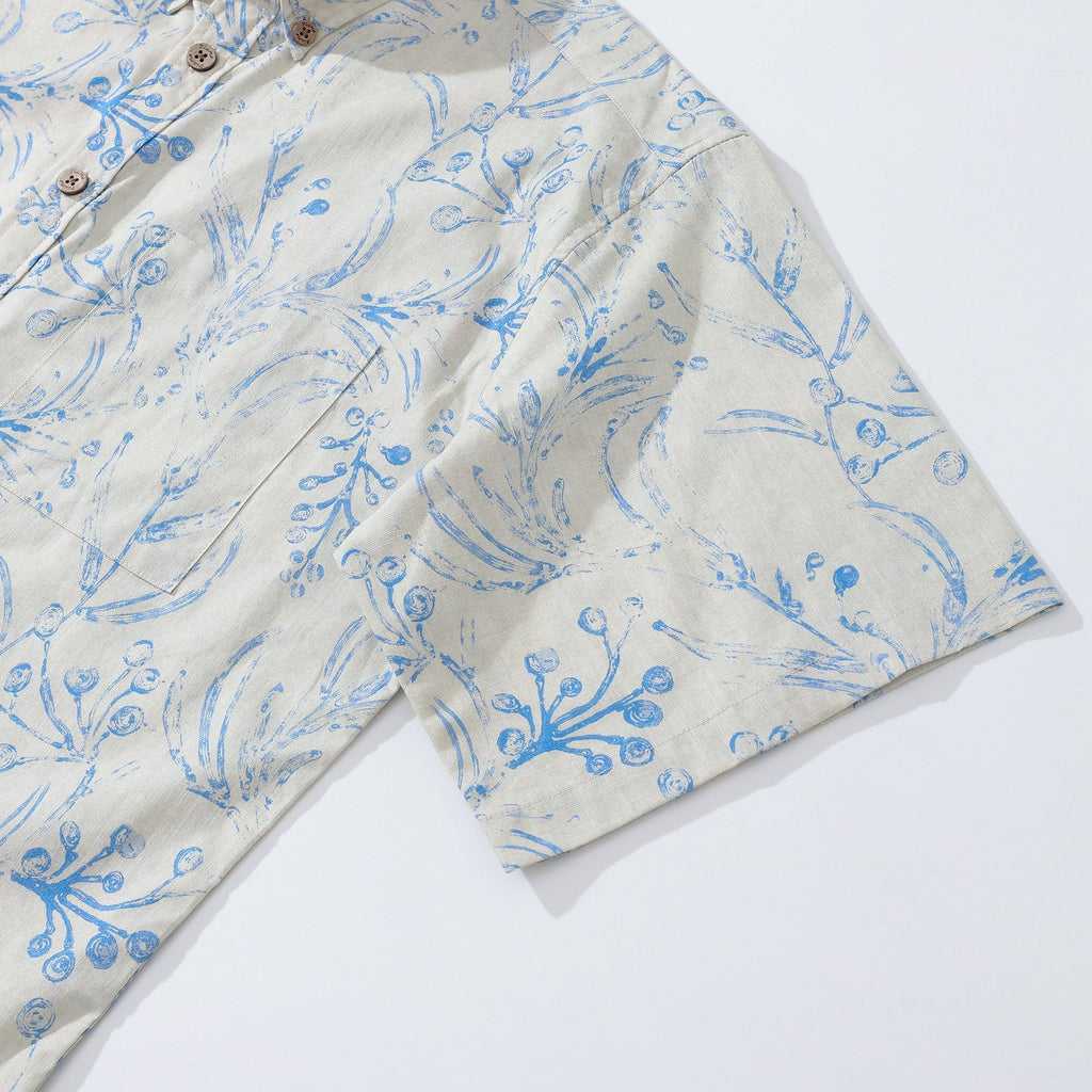 Hawaiian Shirt For Men The Transylvanian Estate Button-down Shirt Short Sleeve 100% Cotton Shirt By Yakima