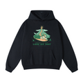 Hawaiian Hoodie For Men Hang Loose By Loindaflow Print Hoodie - BLACK By Laihha Organna