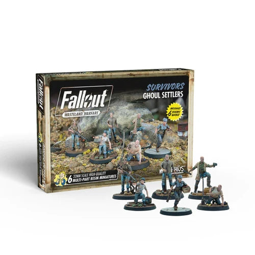 Fallout: Wasteland Warfare - Survivors - Ghoul Settlers (The Slog)