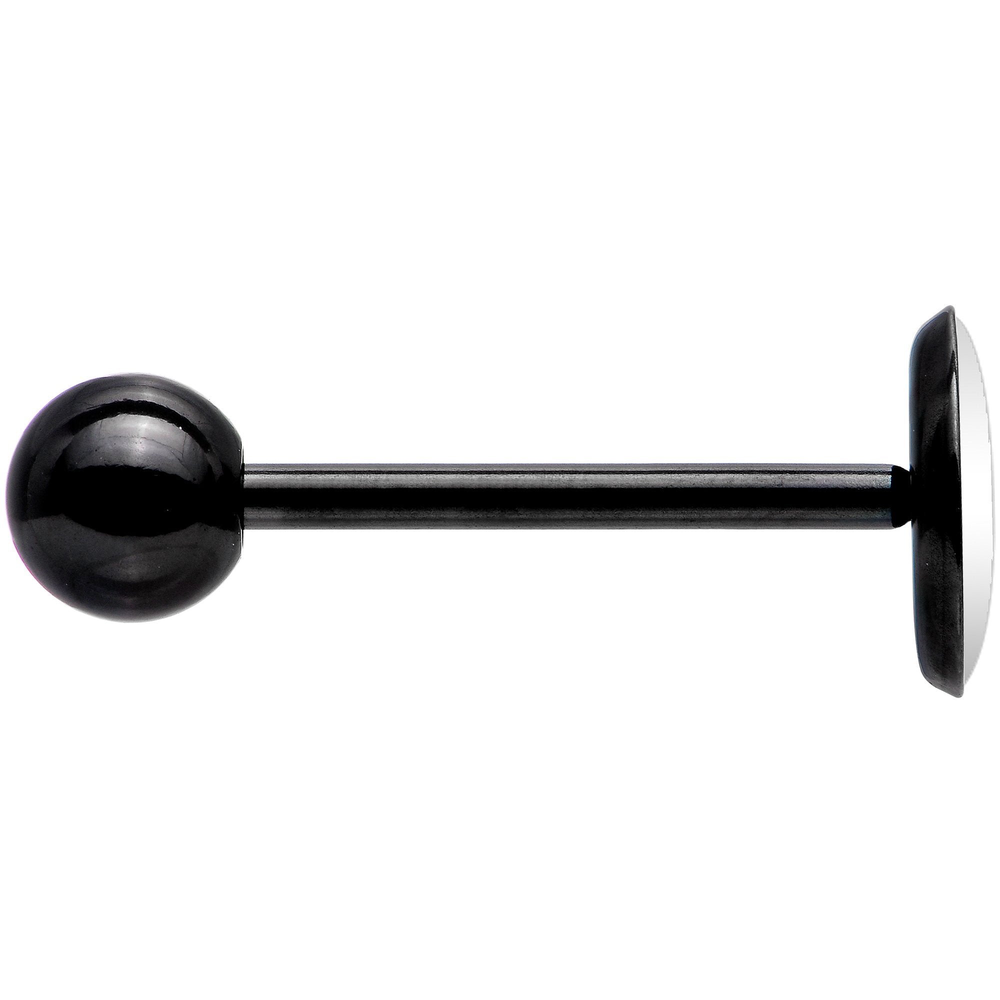 Pink Green Plaid Heart Skull Black Barbell Tongue Ring