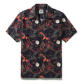 Halloween Hawaiian Shirt For Men Midnight Castle Shirt Camp Collar 100% Cotton By Sun
