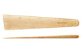 Earlywood Big Tera Scraper in hard maple wood for cast iron care