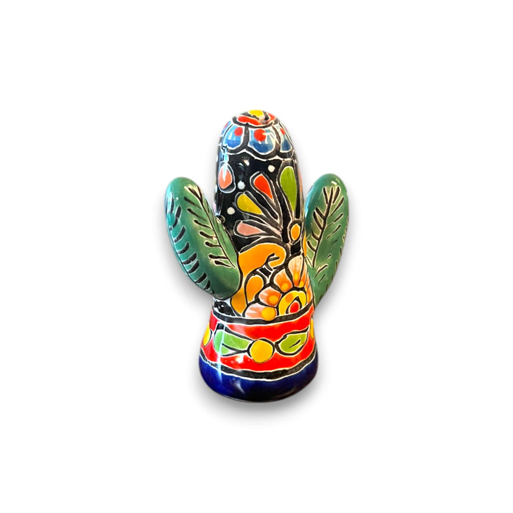 Talavera Salt and Pepper Shakers | Cactus & Panchito Design