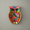 Small Guerrero Owl Wall Decor | Handmade Mexican Ceramic Accent