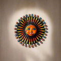 Mini Talavera Sun Wall Art | Handmade Mexican Decor