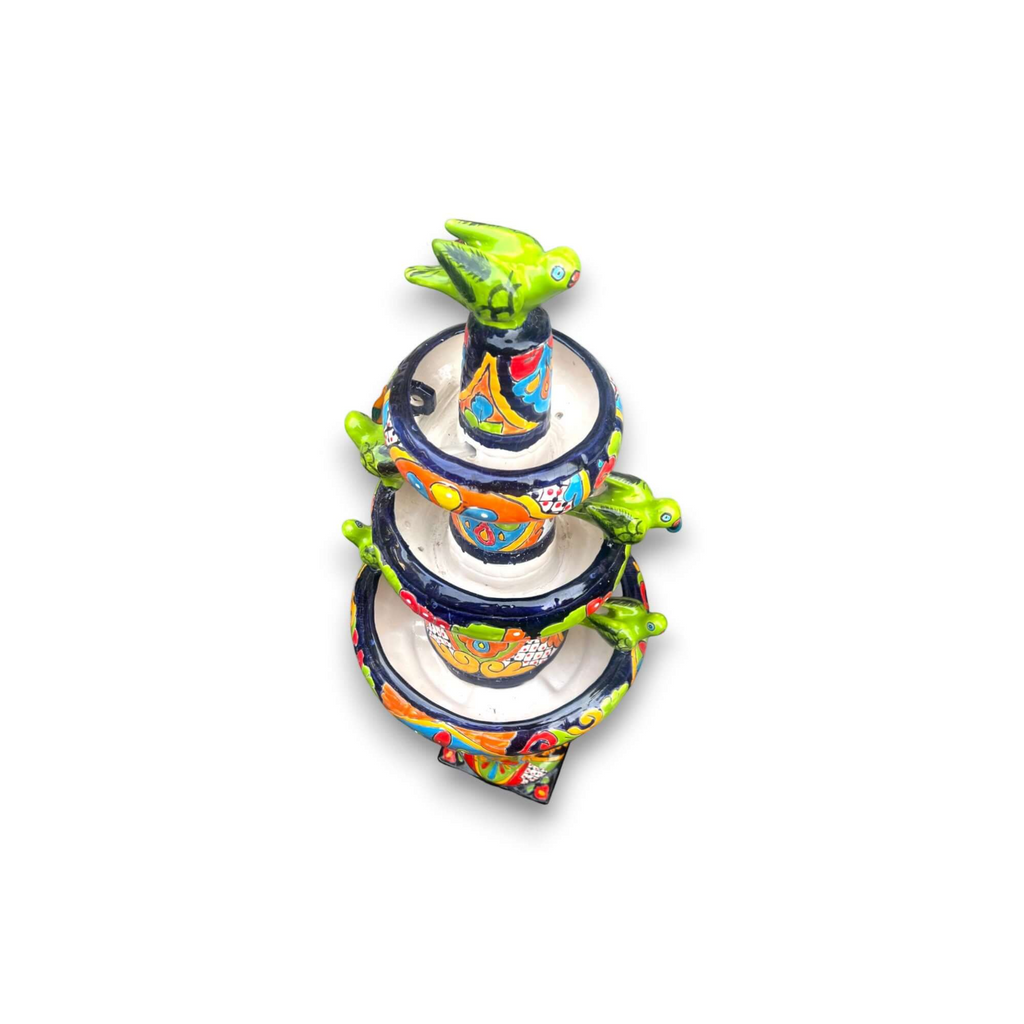 Handmade Talavera Fountain | Authentic Mexican Art