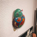 Handmade Talavera Ladybug Wall Art | Colorful Mexican Ceramic Decor