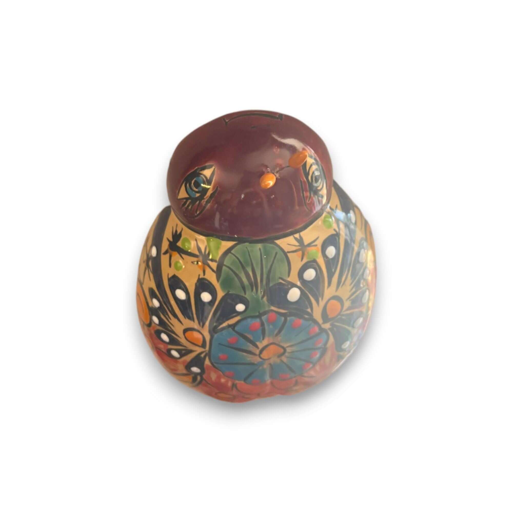 Handmade Talavera Ladybug Wall Art | Colorful Mexican Ceramic Decor