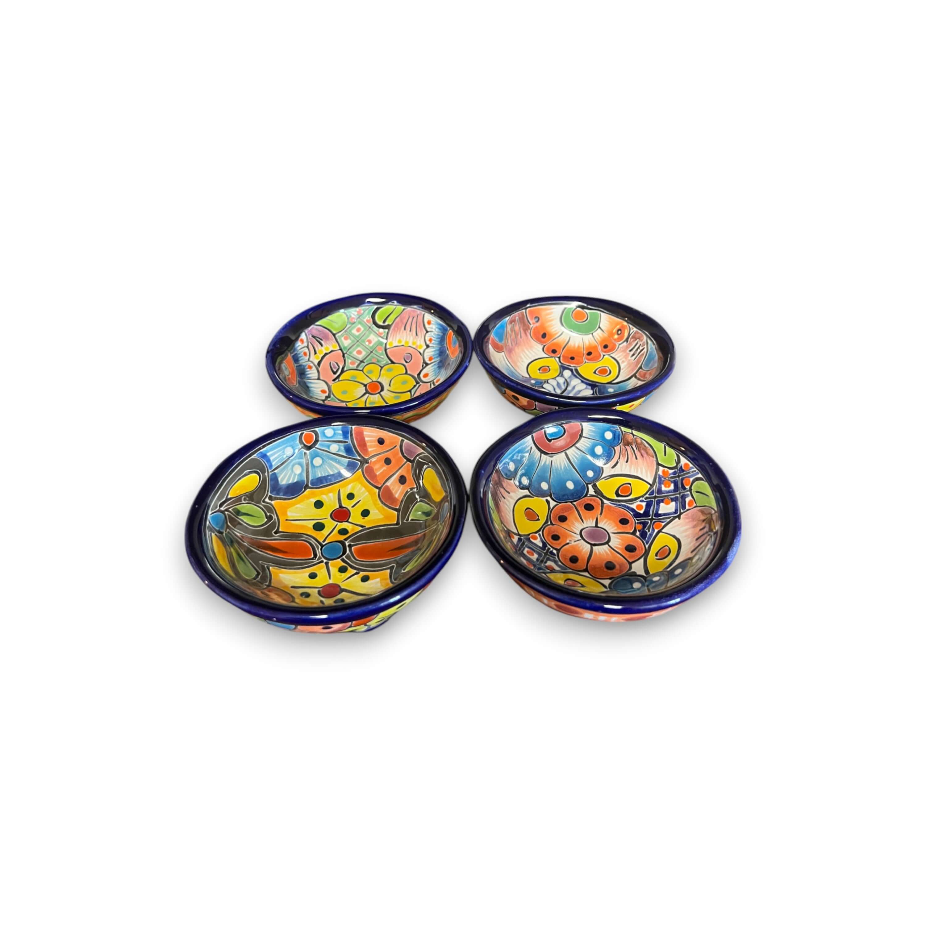 Small Talavera Salsa Bowl | Handmade Mexican Sauce Dish