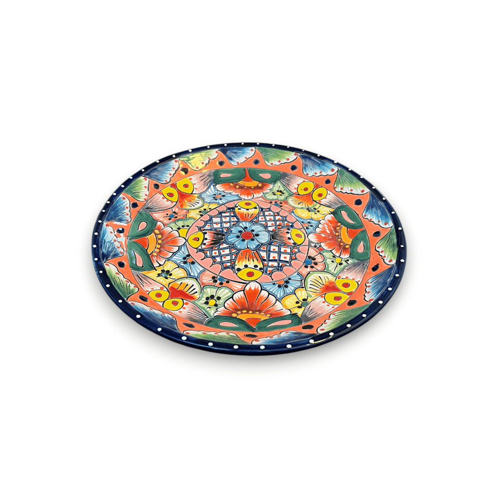 40-Piece Talavera Dinnerware Set | Colorful Tableware for 8