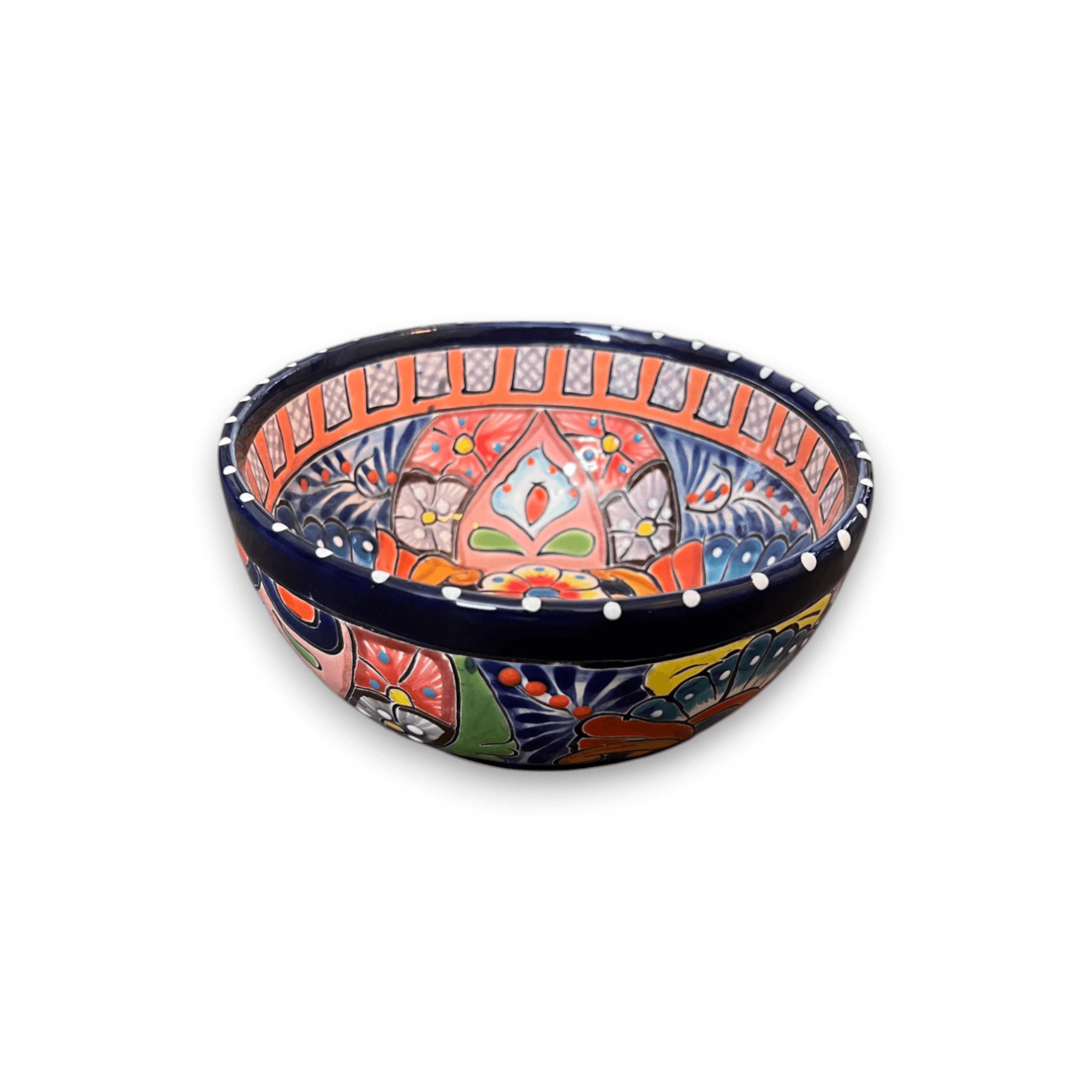 40-Piece Talavera Dinnerware Set | Colorful Tableware for 8