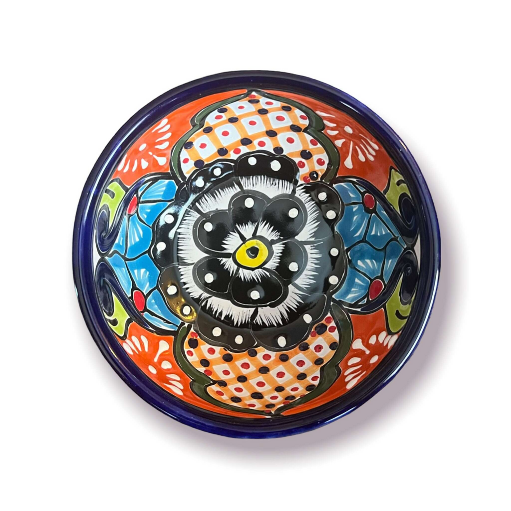 20-Piece Talavera Dinnerware Set | Floral Tableware for 6