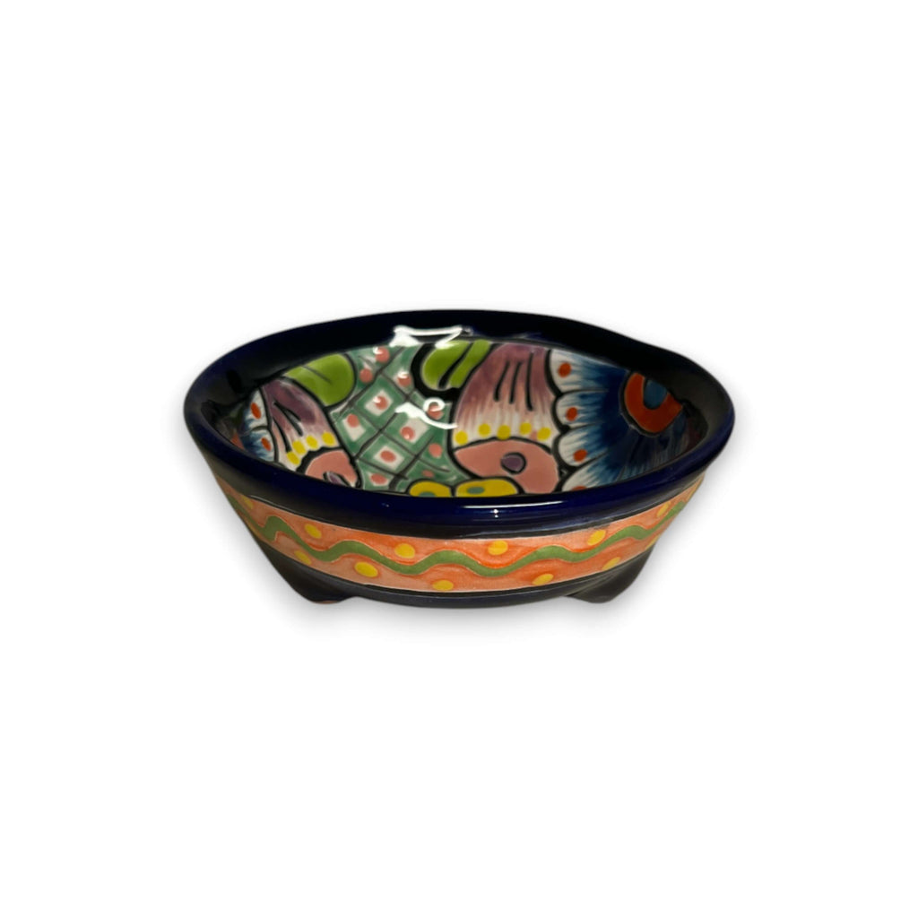 Small Talavera Salsa Bowl | Handmade Mexican Sauce Dish