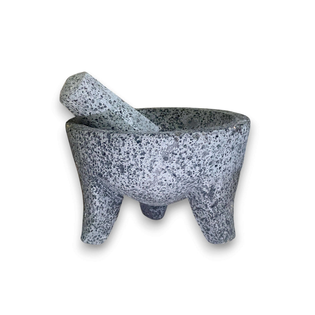 Volcanic Stone Molcajete | Handmade Mexican Mortar & Pestle