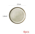 Nordic Ceramic Dinnerware Set with Glazed Minimalist Bowls