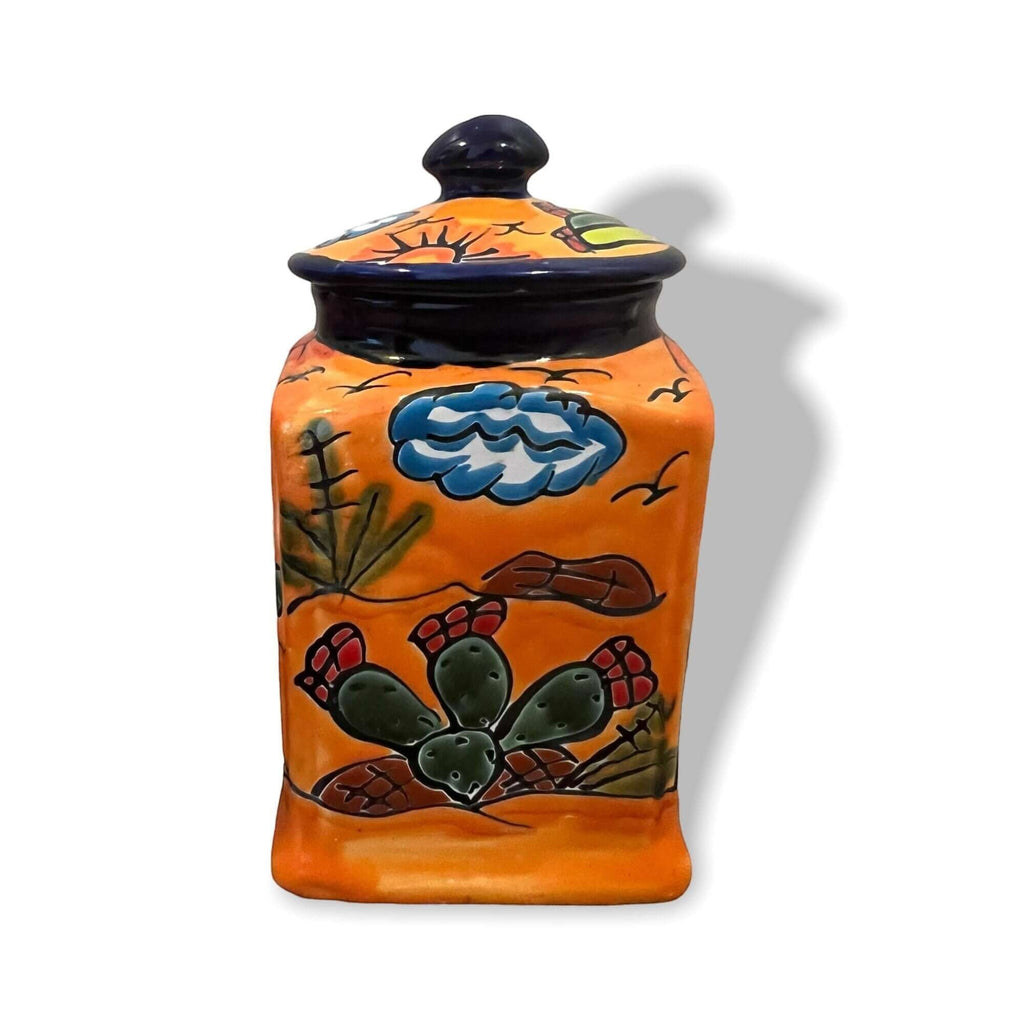 Talavera Canister Set | Colorful Handmade Panchito Pottery
