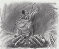 DESIGN DISCONTINUED - Endless Dance in the Father’s Hands (Sketch)