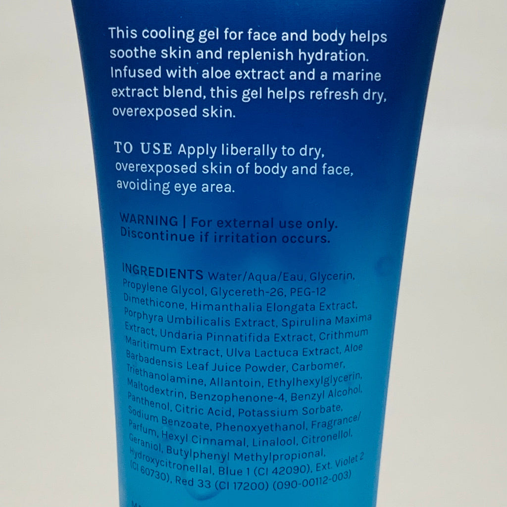 ZA@ DISNEY Resorts (6 PACK) H2O+ Cooling Aloe Gel 3 oz Tube DISCONTINUED 19048 (New) C