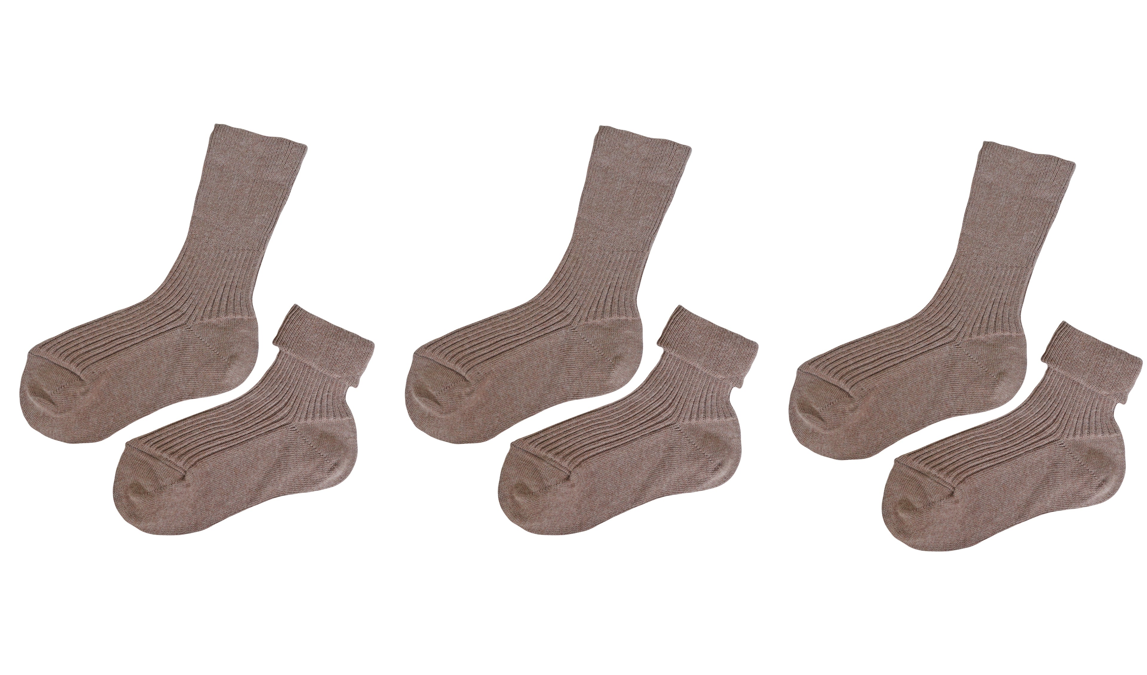 tittimitti® 100% Organic Cotton Kid's Socks (3-Pack) – Made in Italy, Unisex, Soft & Breathable for Boys & Girls.
