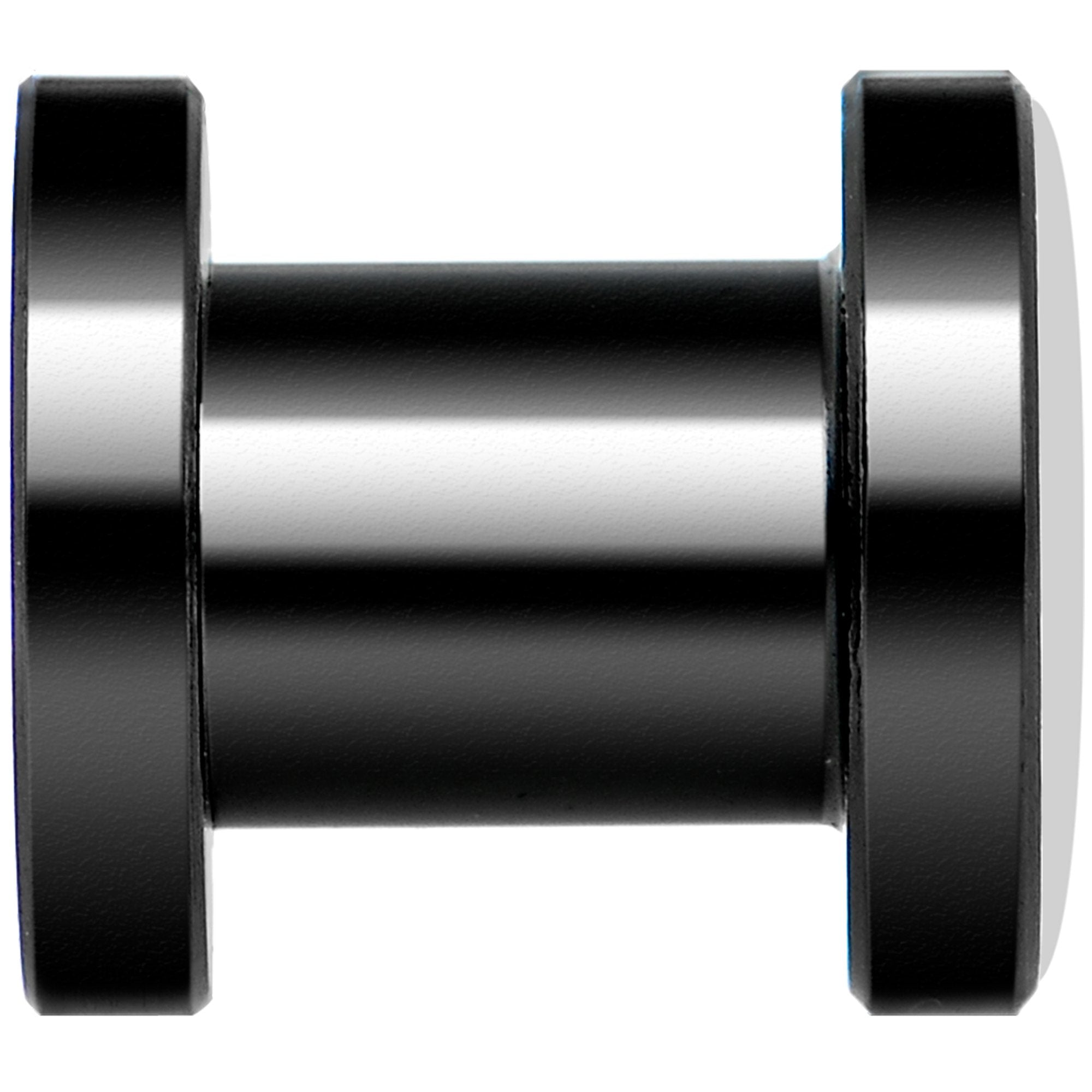 Green Grenade Black Anodized Screw Fit Plug Set 2G