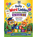 Daily Word Ladders and Vocabulary Builder for Grades K-1: Interactive Kids Weekly Workbook to Improve Reading, Spelling, and Phonics 100+ Engaging Rep - Paperback
