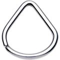 16G 5/16 Tear Drop Septum Ring