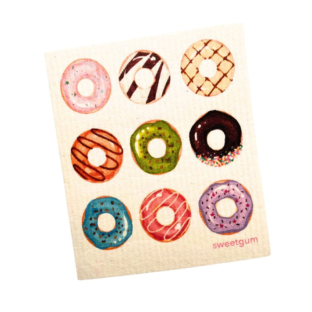Nine Donuts Swedish dishcloth | Multi-color